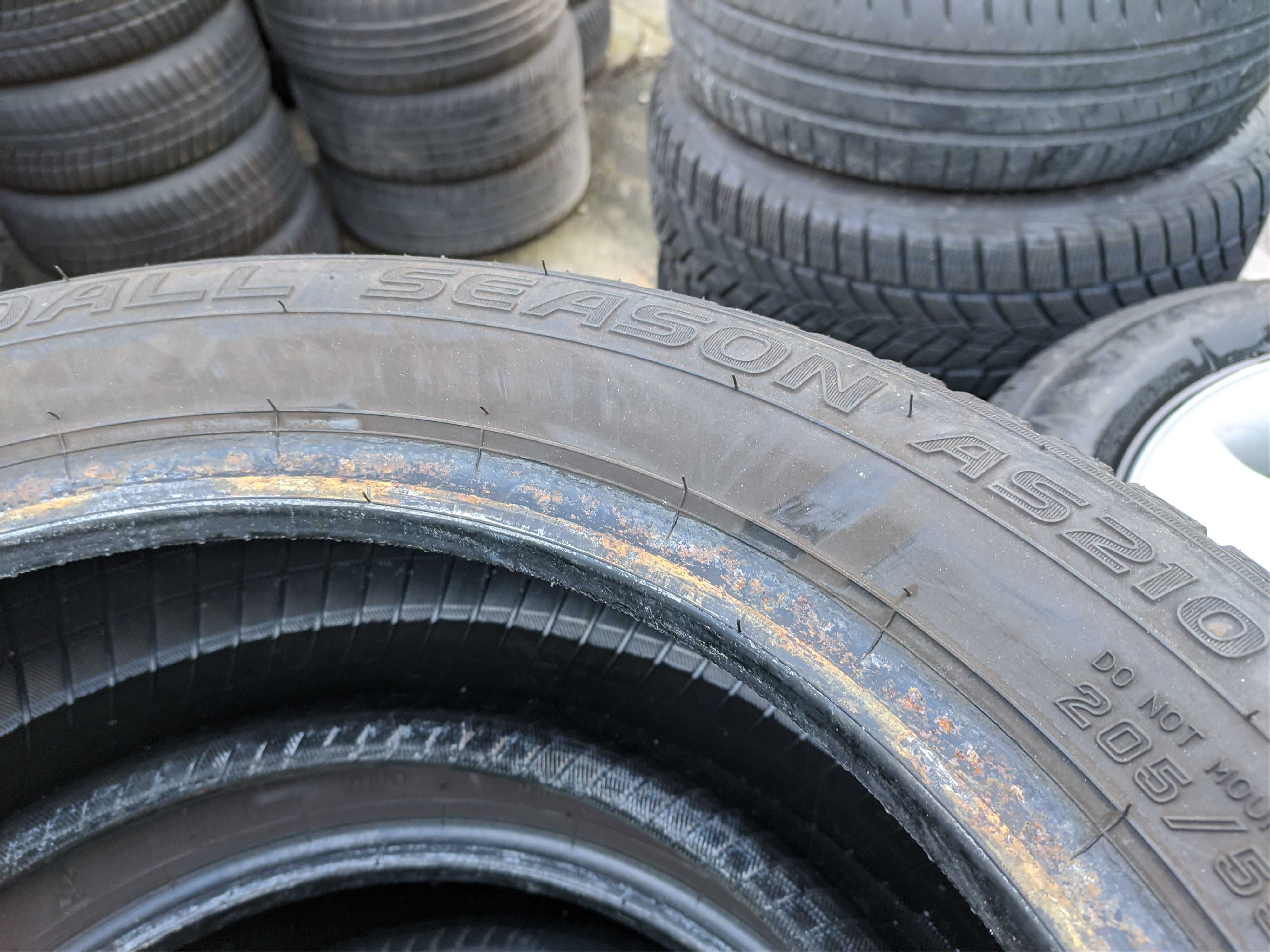 2бр Всесезонни Гуми 205 55 16 - Falken
