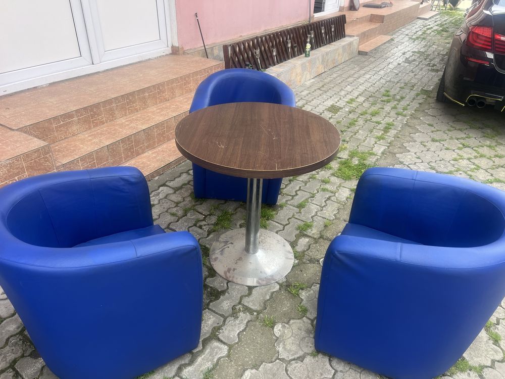 Masa cu fotoliu 700 de lei set