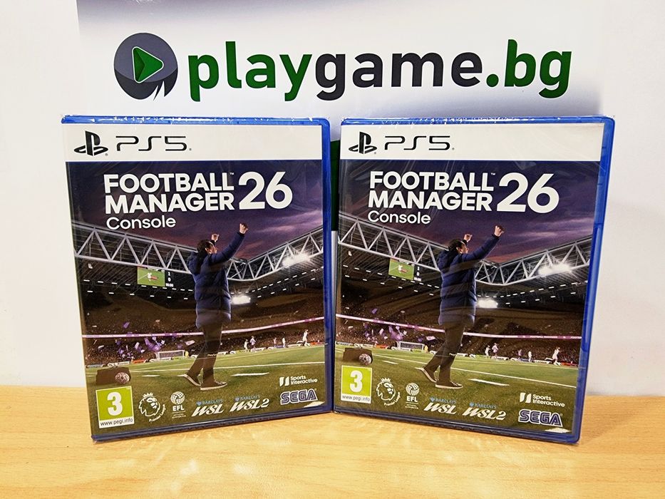 Чисто нова игра Football Manger 2026 за PS5