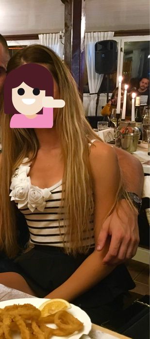 Естествена коса на кератинови кичури