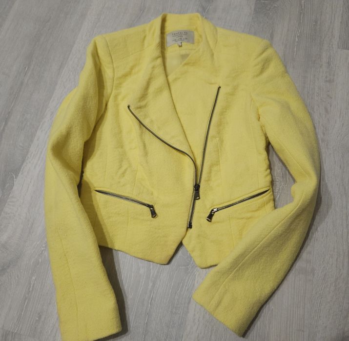 Jacheta galbena Zara Trafaluc XS