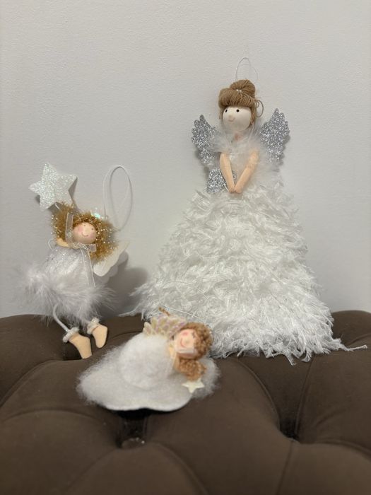Lot decoratiuni brad papusele