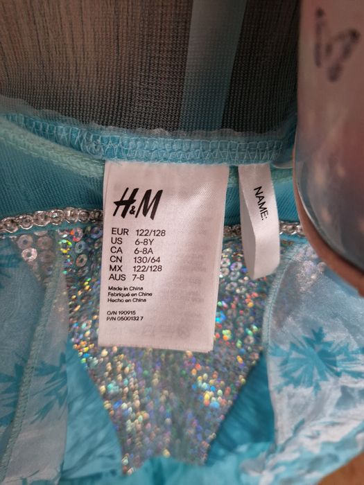 Rochita Frozen H&M și gentuța  Elsa