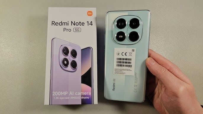 Redmi Not 14 pro plus 12/512gig 5G im otgan