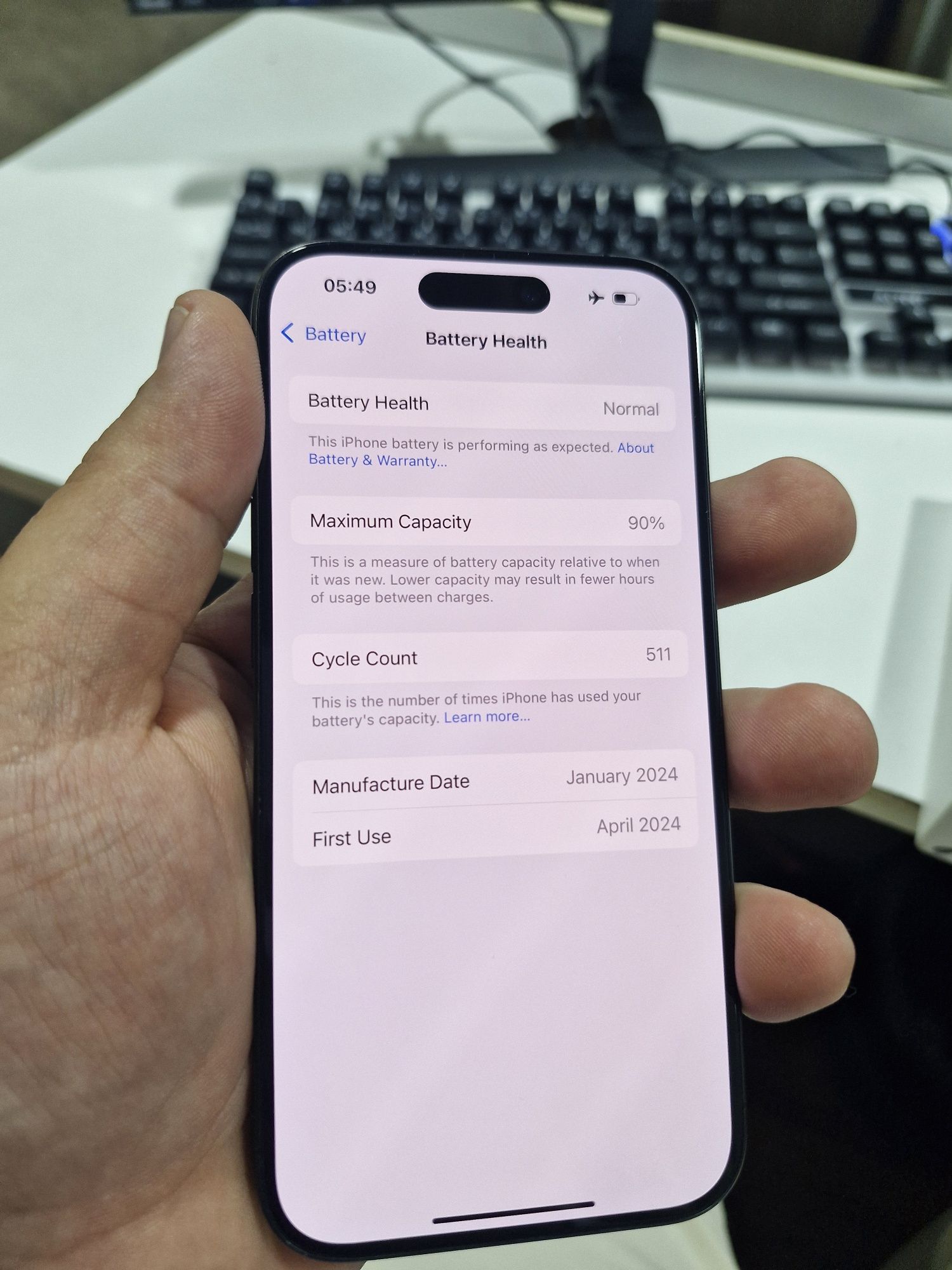 Iphone 15 pro 128Gb