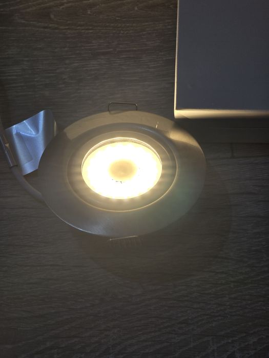 Set 6 Spoturi LED încastrate 230V, dimmabile, 3 trepte, 6W, IP44