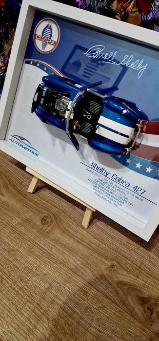 Tablou 3D Machete Auto 1:18