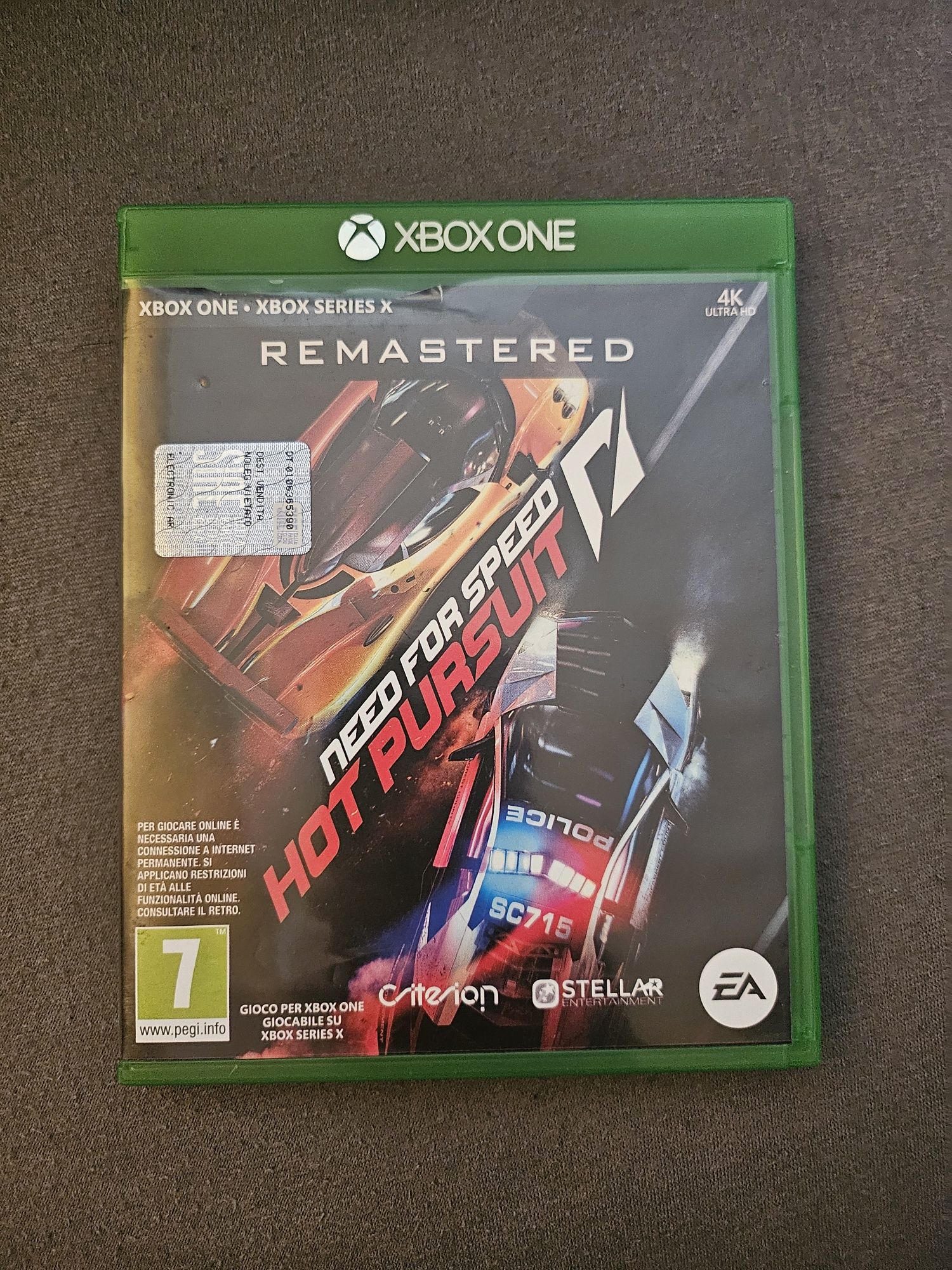 Need for speed hot pursuit Xbox series x