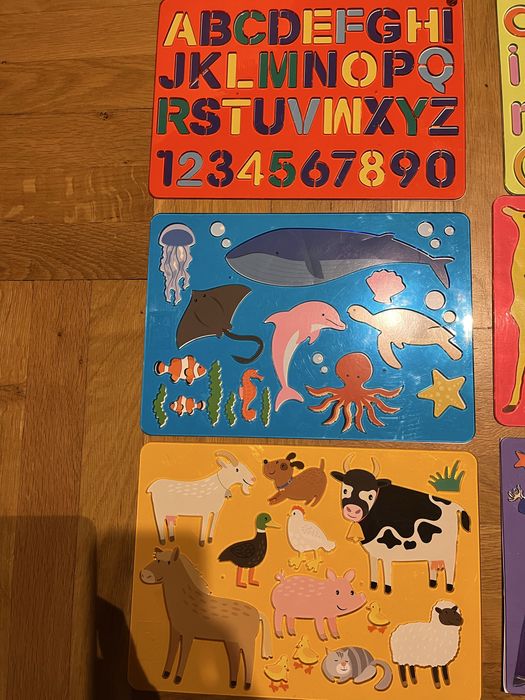 Шаблони за рисуване, 3-5 години