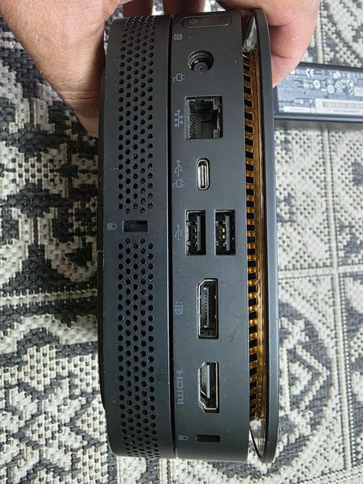 Mini pc HP Elite Slice intel i5-6500T, 256GB SSD, 8Gb + boxa dedicată