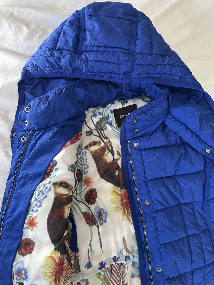 Geaca Desigual albastra