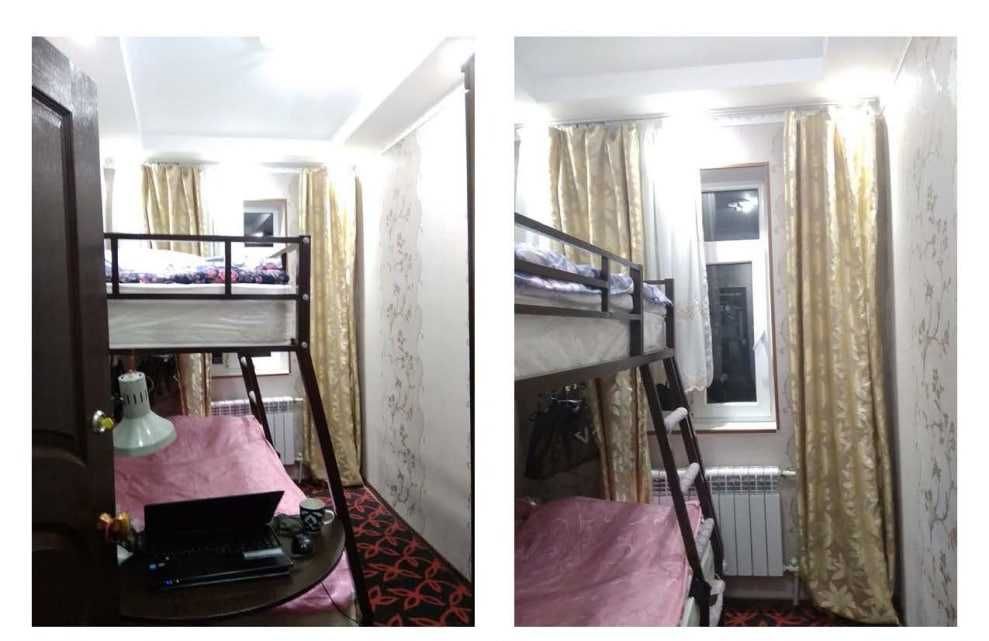 Срочно прод. 2-ярус. оч. прочн. металл. кровать в стиле лофт с матрас.