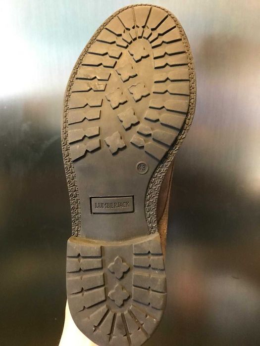 Lumberjack Ankle Boots, beige suede, 43