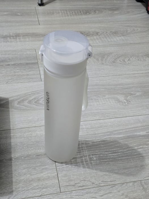 Sticlă sport apă VINSUN 1L – Tritan BPA-Free, etanșă, ușoară