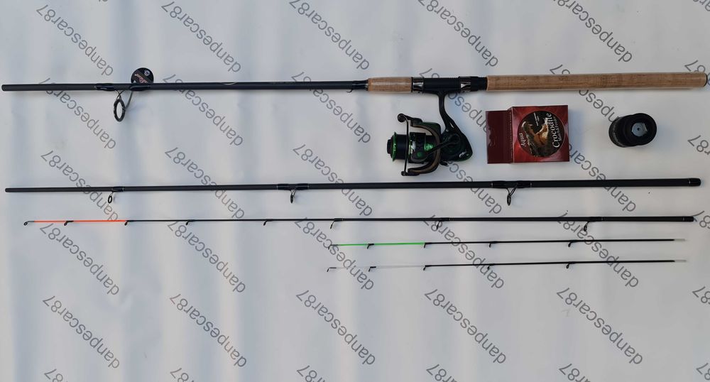 SET FEEDER Lanseta TFD4 3m + Mulineta SPARKLER 4000 + 150m fir