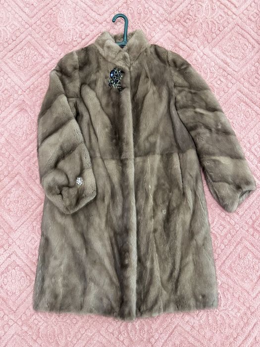 Новая норковая шуба, 46-48 рр