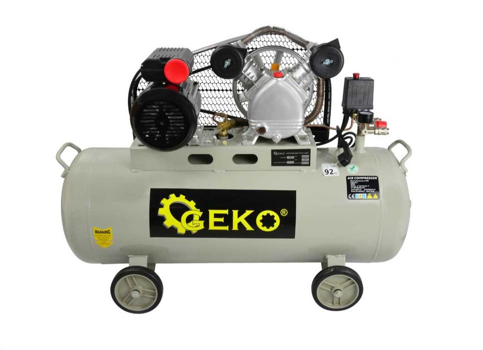 Маслен компресор за въздух GEKO, 100 литра – G80302