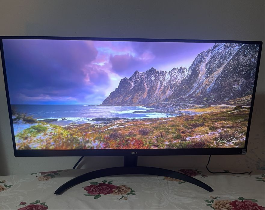 Monitor 27 LG ultra wide gaming