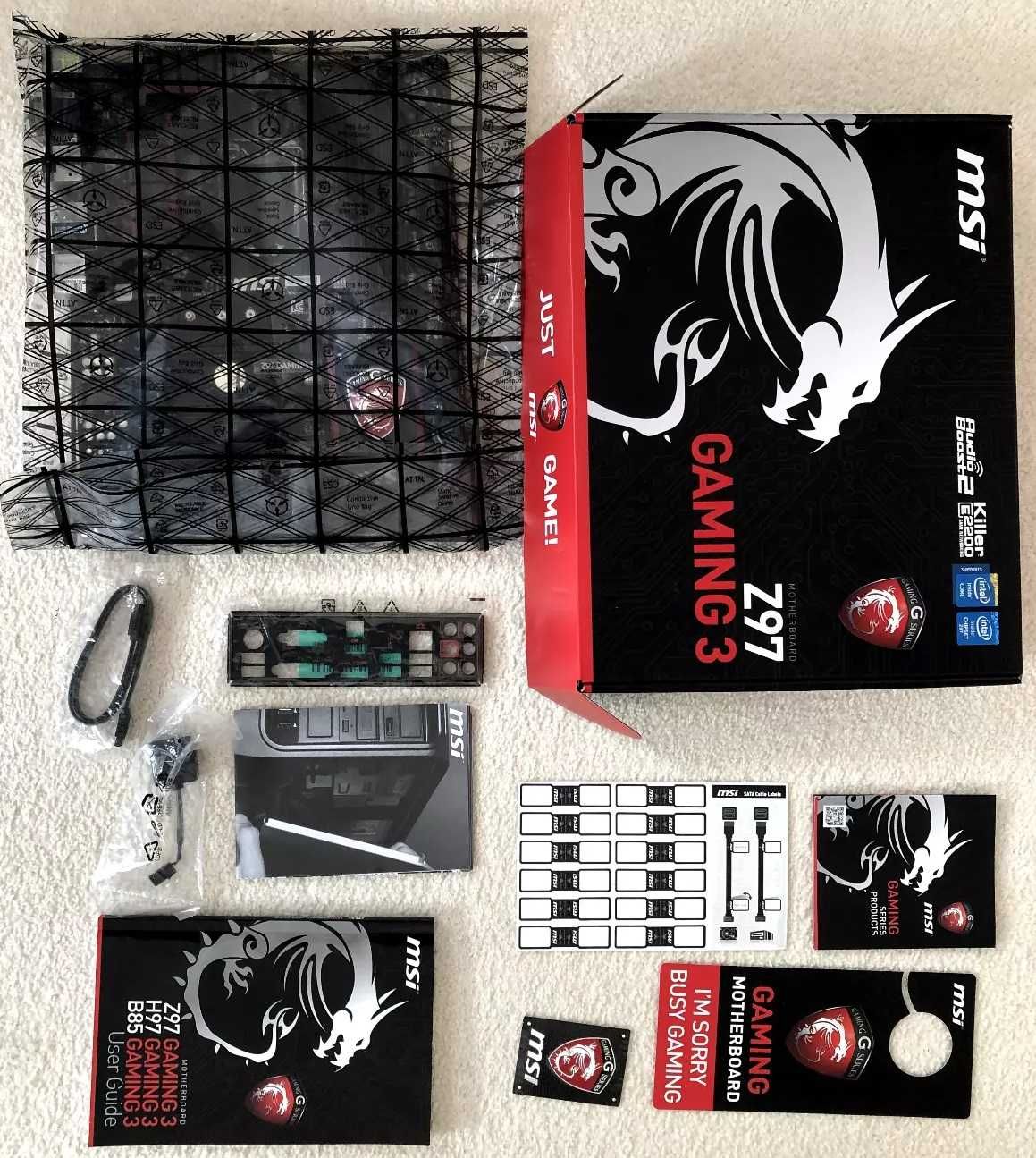 Дъно Дънна платка MSI Z97 GAMING 3 1150 DDR3 OVERCLOCK