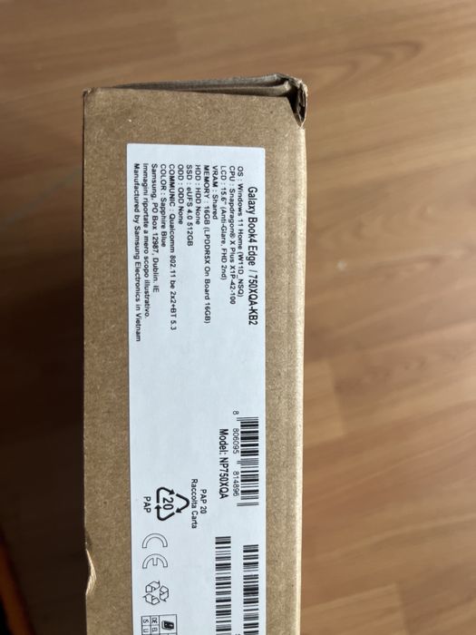 Samsung Galaxy Book4 15.6’’ 512gb