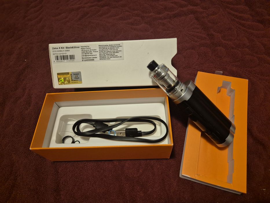 Vape/Dispozitiv vapat/ Tigara electronica model Aspire Zelos X kit