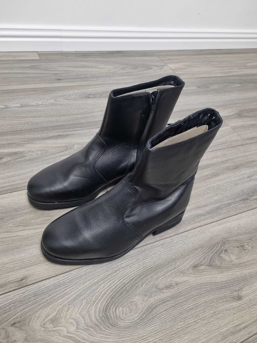 Ghete din piele - îmblănite