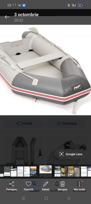 Barcă gomflabilă Hidro-Force 230*130