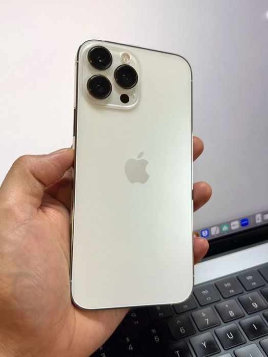 iPhone 13 Pro Max 256GB Silver Перфектен