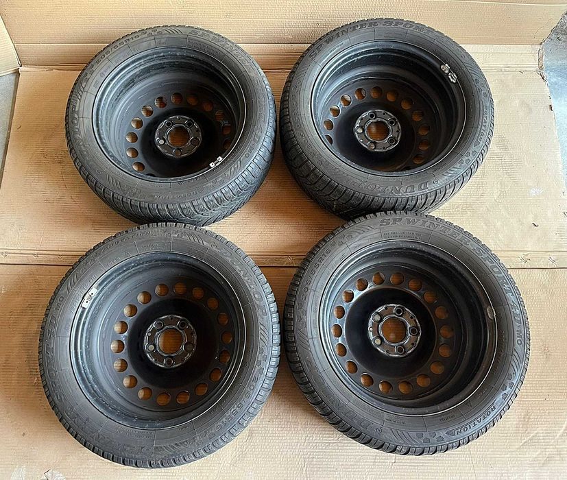 Roti IARNA MERCEDES A B CLA OE 205 55 16 inclusiv senzori presiune
