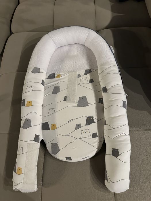 Гнездо doomoo със свалящ се калъф с цип