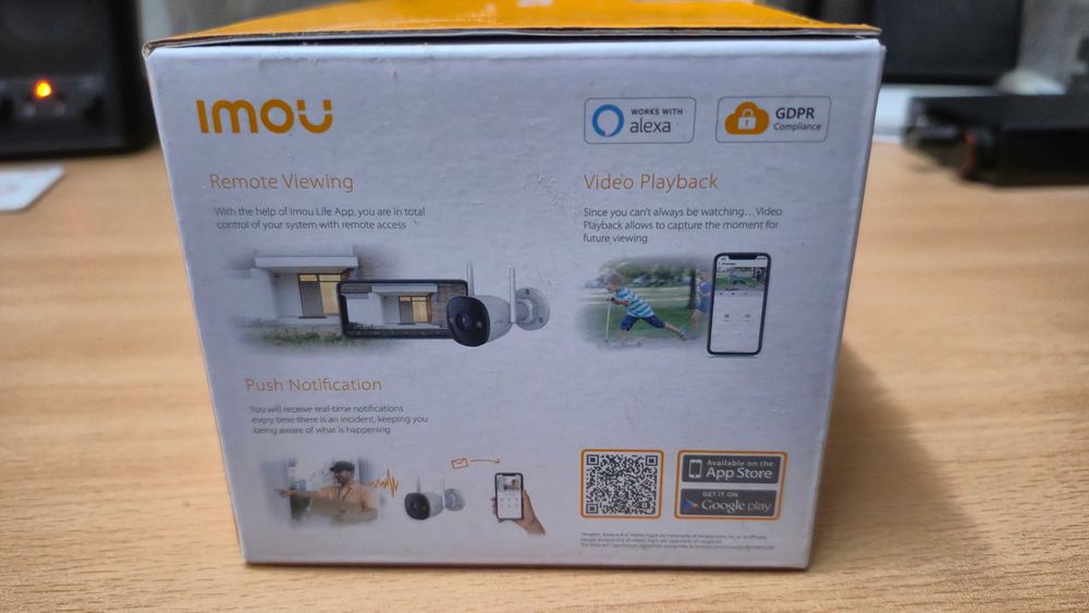 4 бр. Камери за видеонаблюдение IMOU Bullet 3 IPC-S3EP-5M0WE