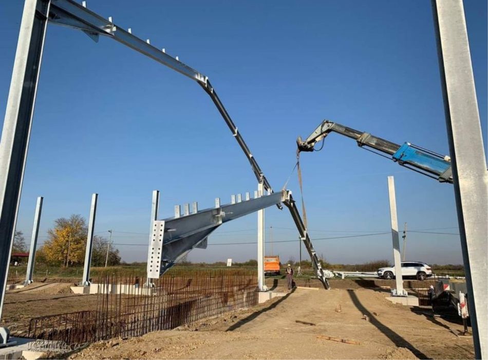 • Construim Hale Metalice pe comanda