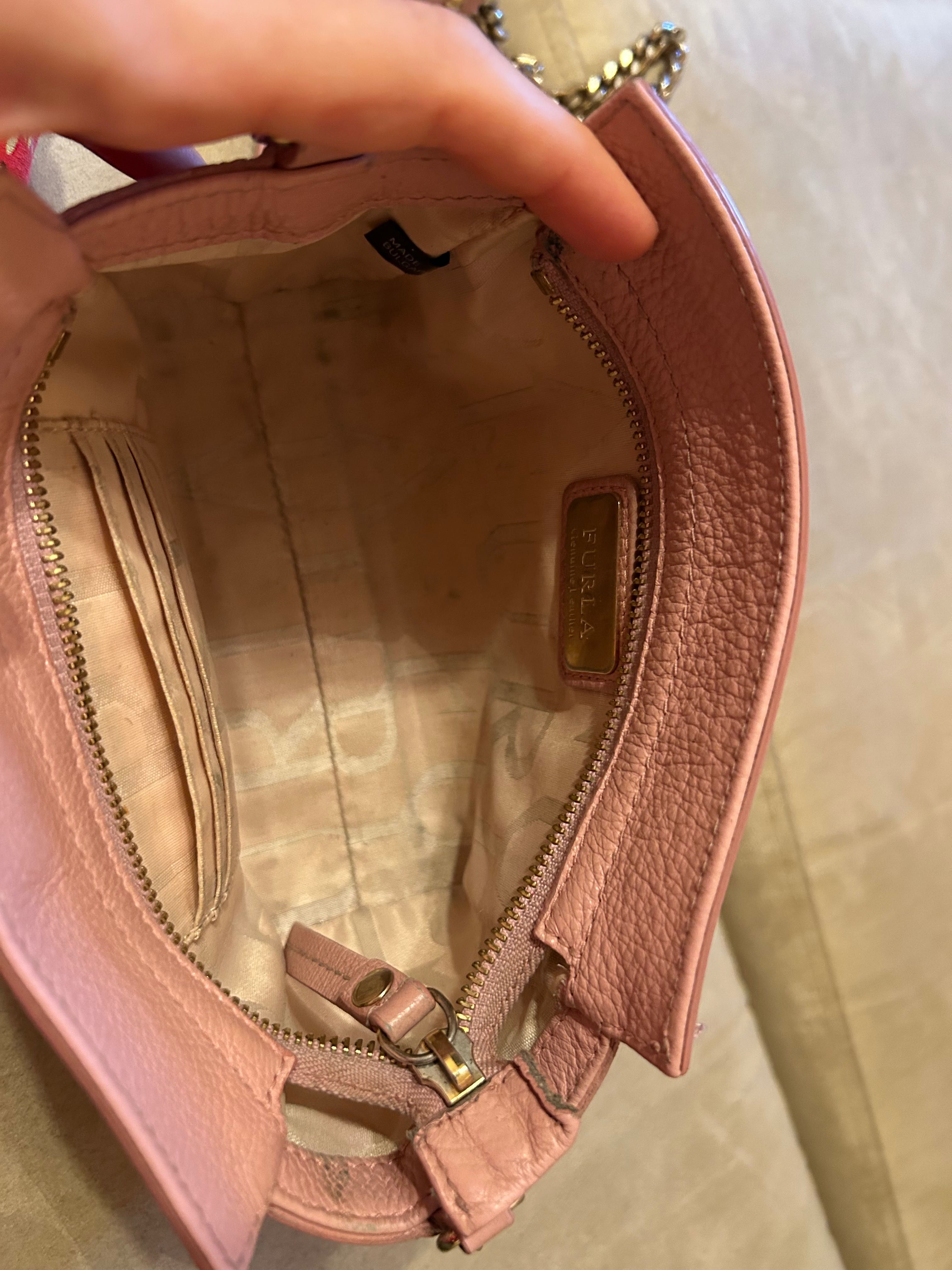 Чанта Furla розова