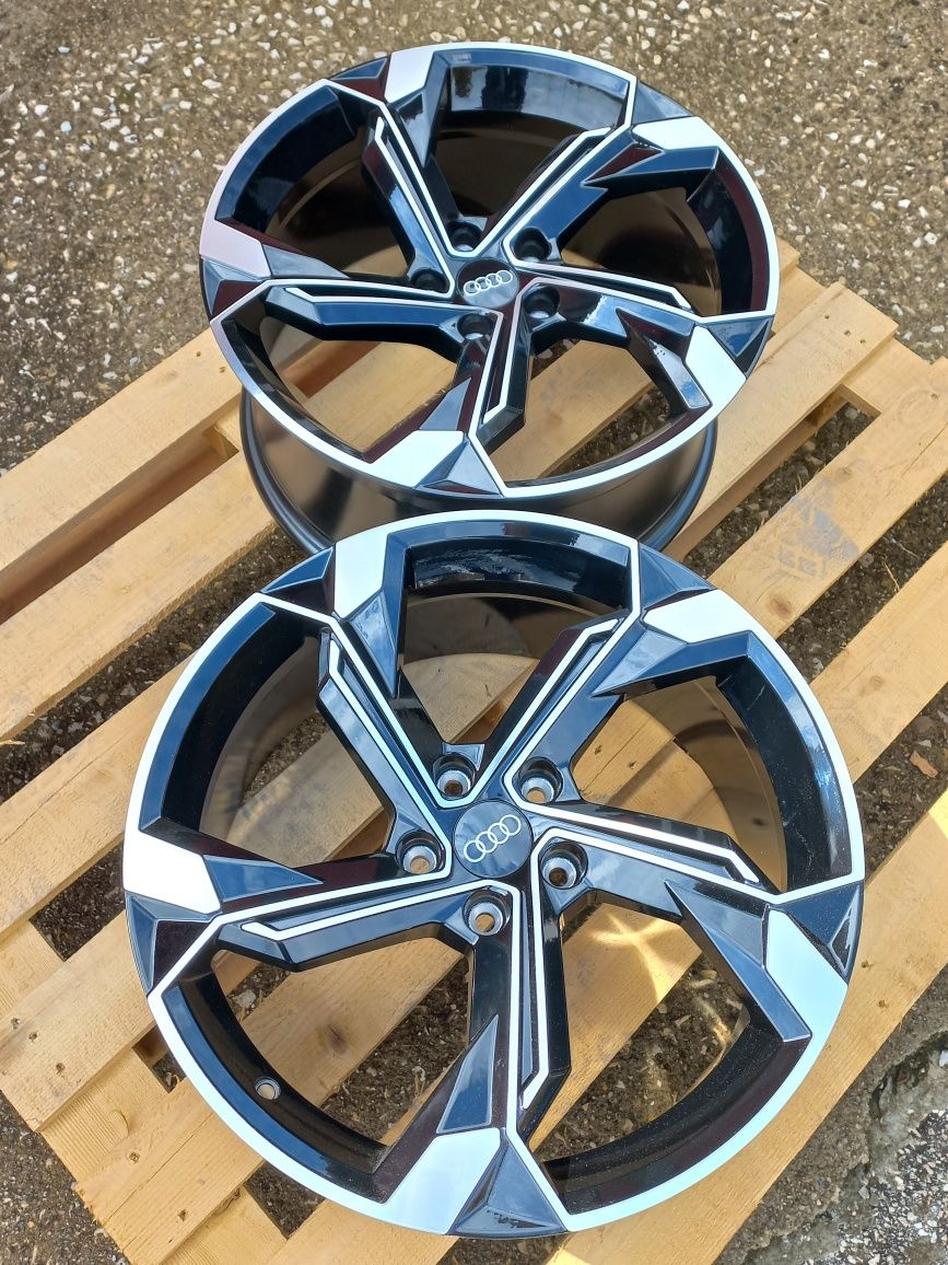 19 Audi Rotor25 8.5j et35 Black Polish A3 A4 A5 A6 A7 A8 Q3 Q5 Чисто Н
