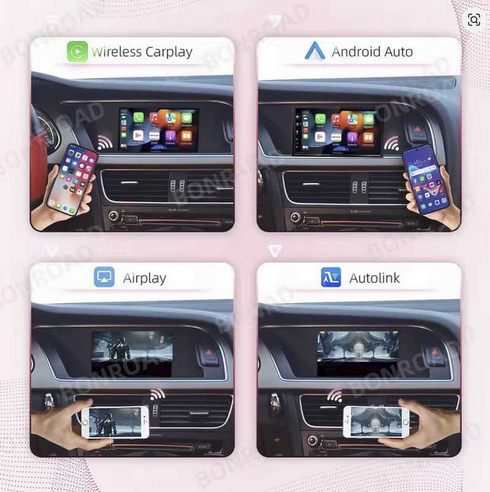 Modul Wireless CarPlay Android Auto Audi A4 B8 A5 Q5 2009-2016