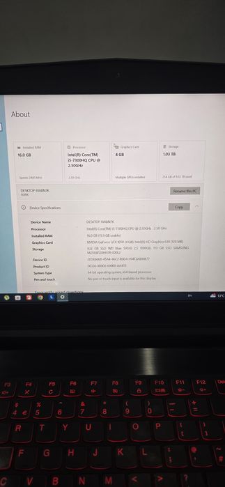 Laptop Lenovo Legion