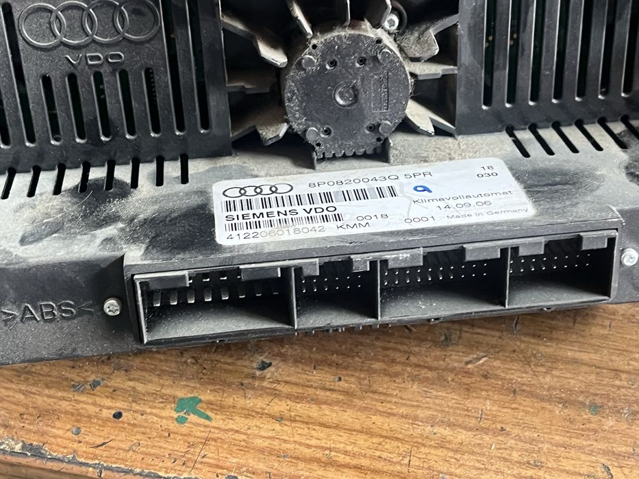 Climatronic audi a3 2006