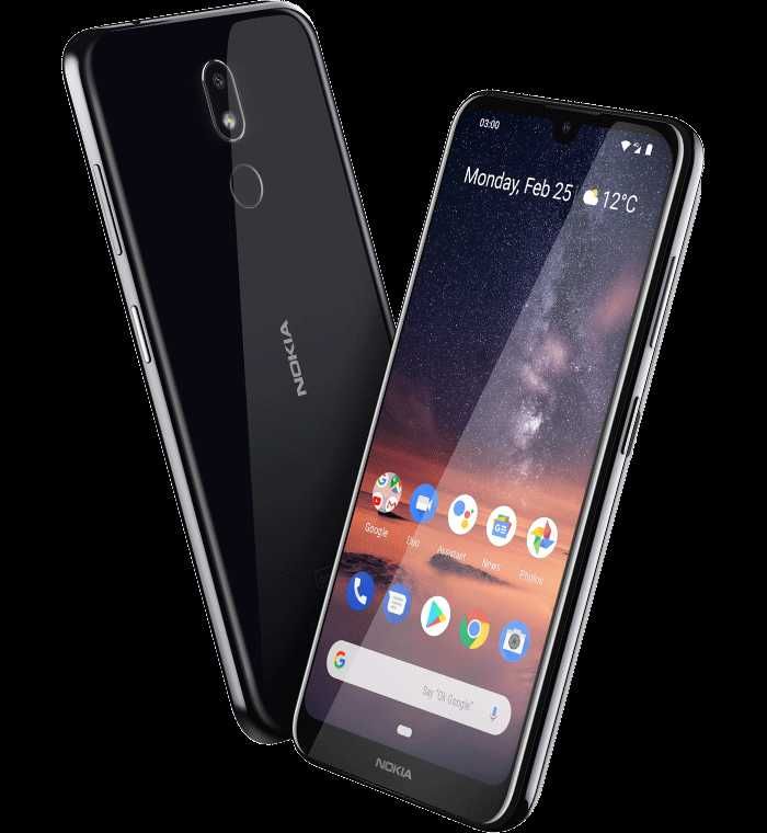 Nokia 3.2 Мобилен телефон 
16GB 2 GB RAM  нов Smartphone 4000mAh 6.26"