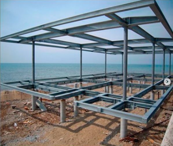 Каркасный дом...