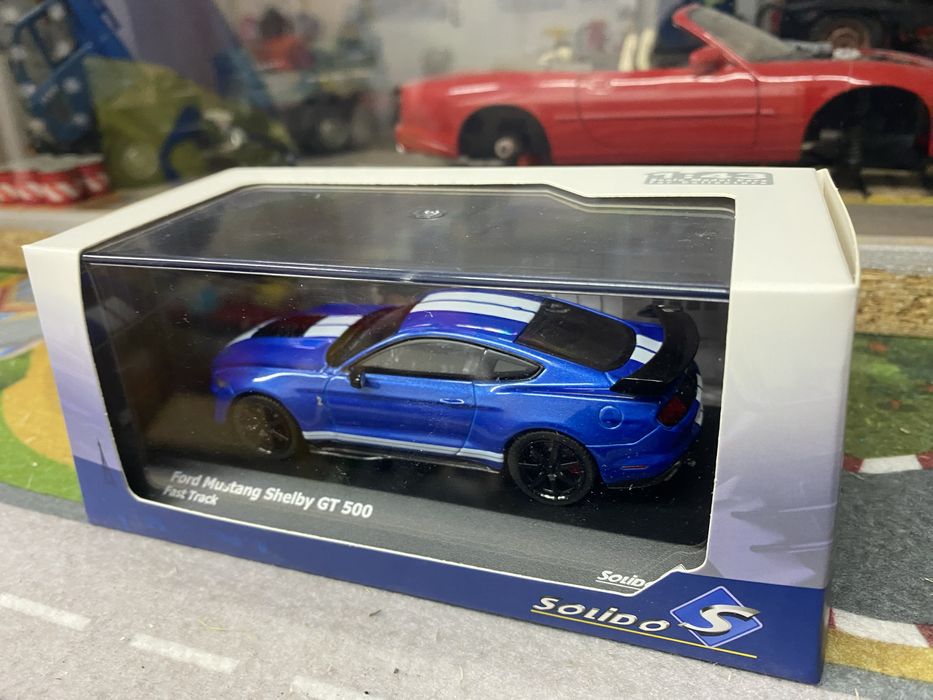 FORD MUSTANG SHELBY GT 500 machetă auto scara 1:43 (11 cm) SOLIDO