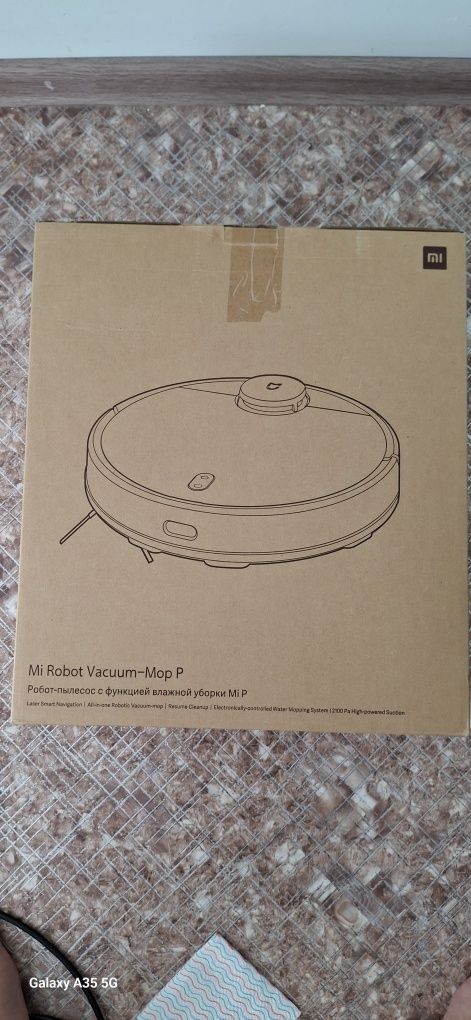 Робот пылесос xiaomi mi robot mop p
