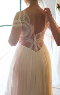 Rhea Costa rochie mireasa mătase