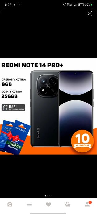 Redmi note 14 pro puls 5g