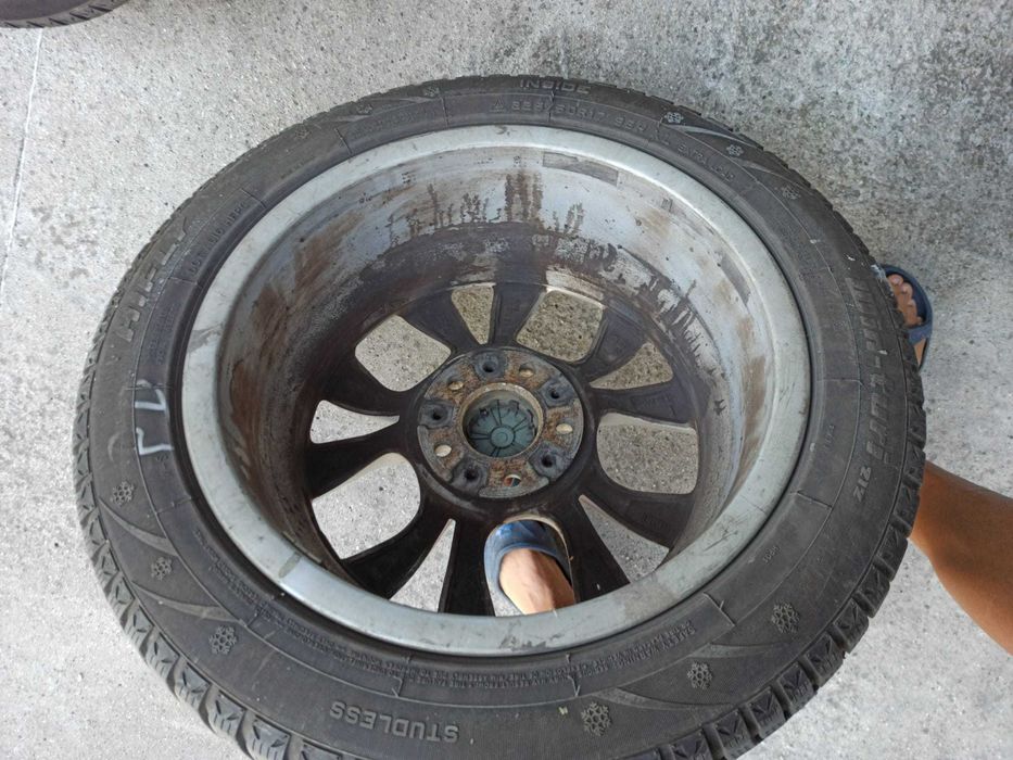 Джанти с гуми БМВ BMW Style 318 17 цола за X1 X3 F25 e84 e83 e90 F30