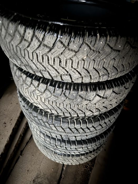 Зимние шины R15 4шт + 1шт запаска