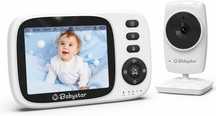НОВ бебефон Babystar с камера и нощно виждане, 3,2", двупосочно аудио
