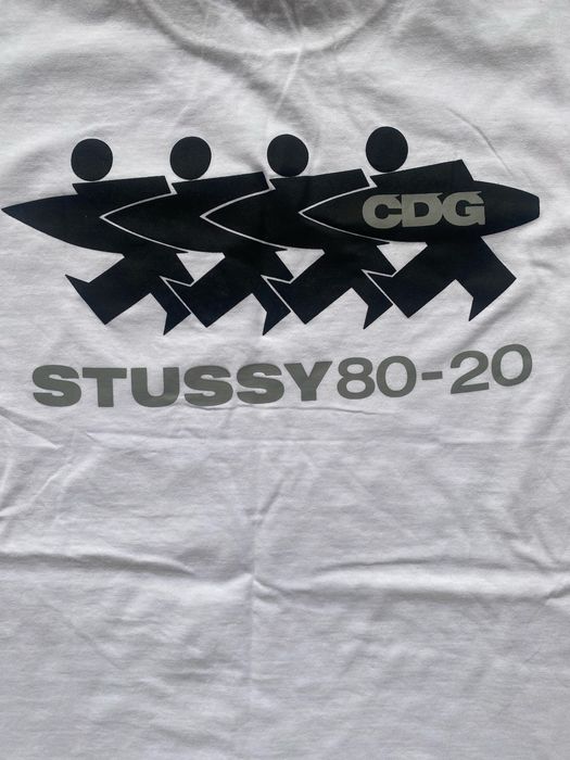 Tricou Stussy x CDG