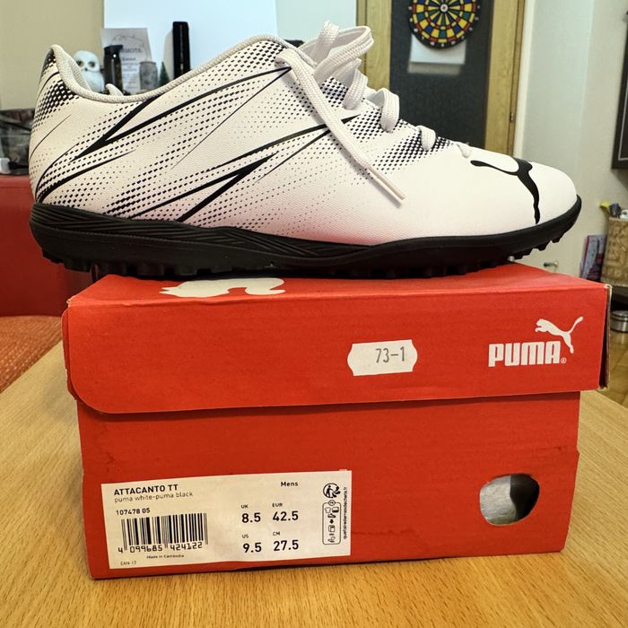 Puma Attacanto TT white-black