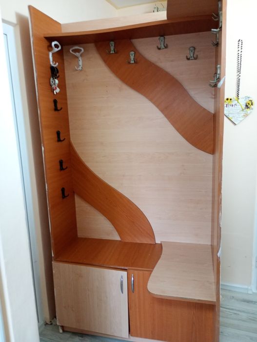 Set mobilier hol ,,cuier,dulap depozitare din PAL