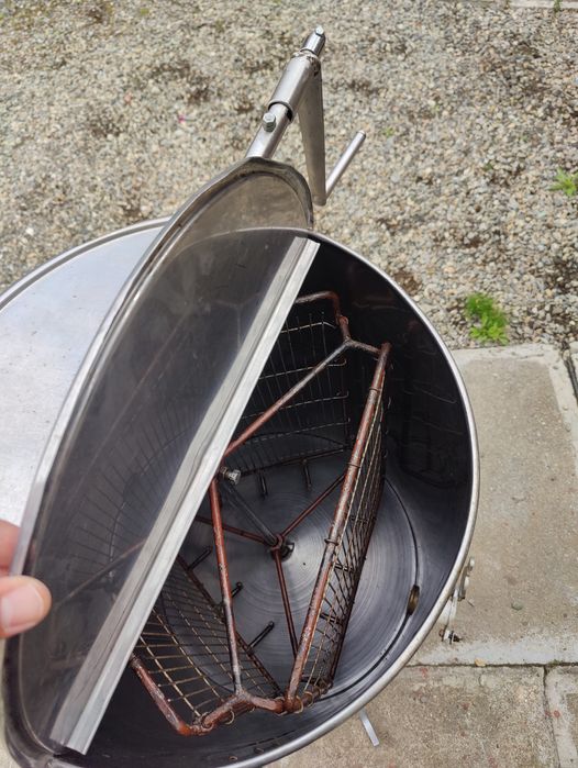 Centrifuga si tava extras miere de inox